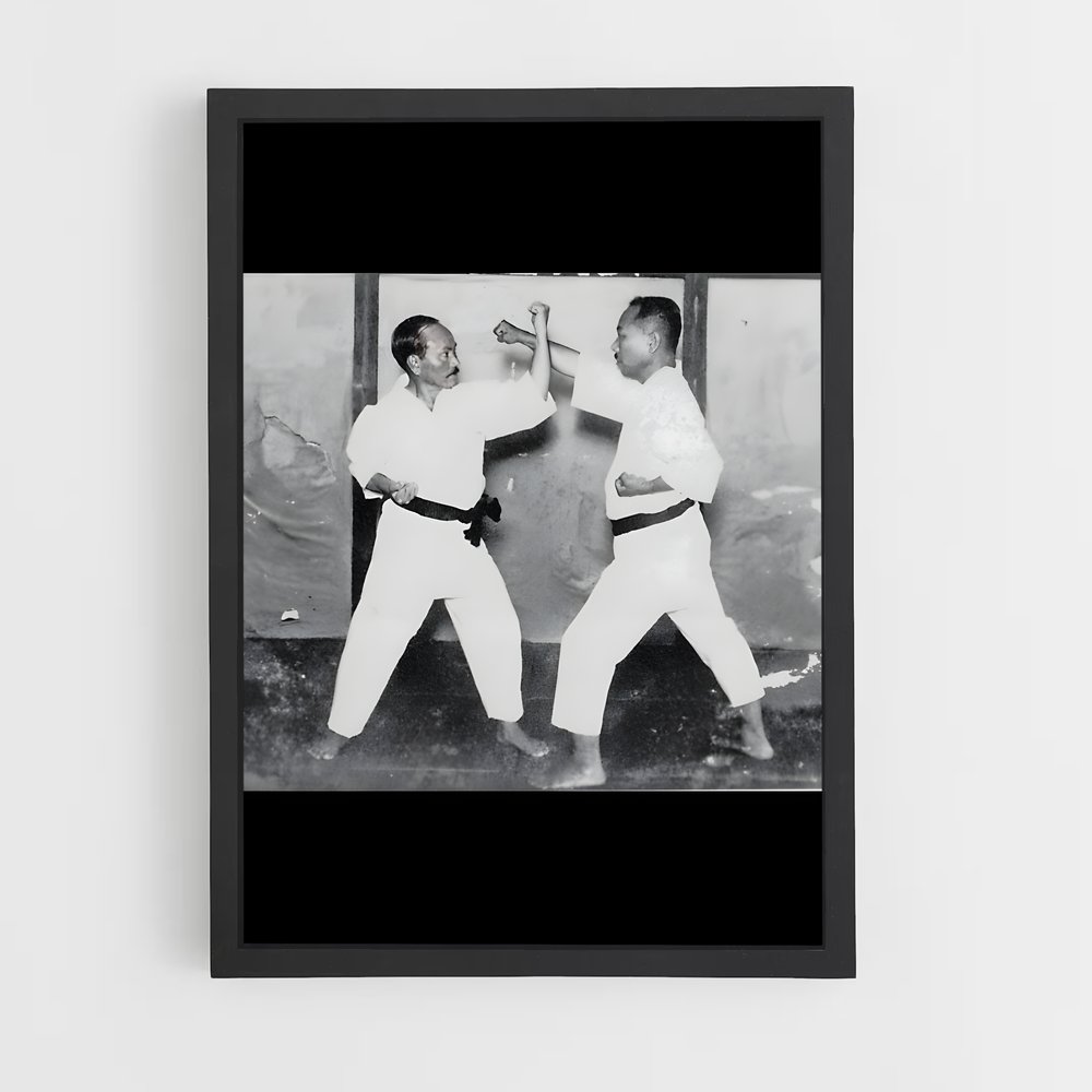 Poster Gichin funakoshi – affiche Karaté (vue 2)